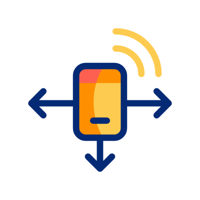 Sensing icon animation