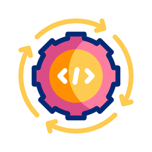 Software and hardware co-design icon animation